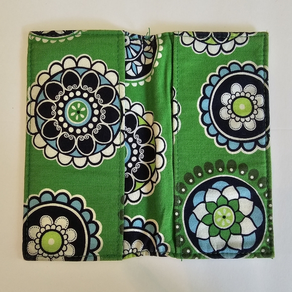 VERA BRADLEY Purse VINTAGE Green Cupcake Pocketbook Handbag - Picture 7 of 7